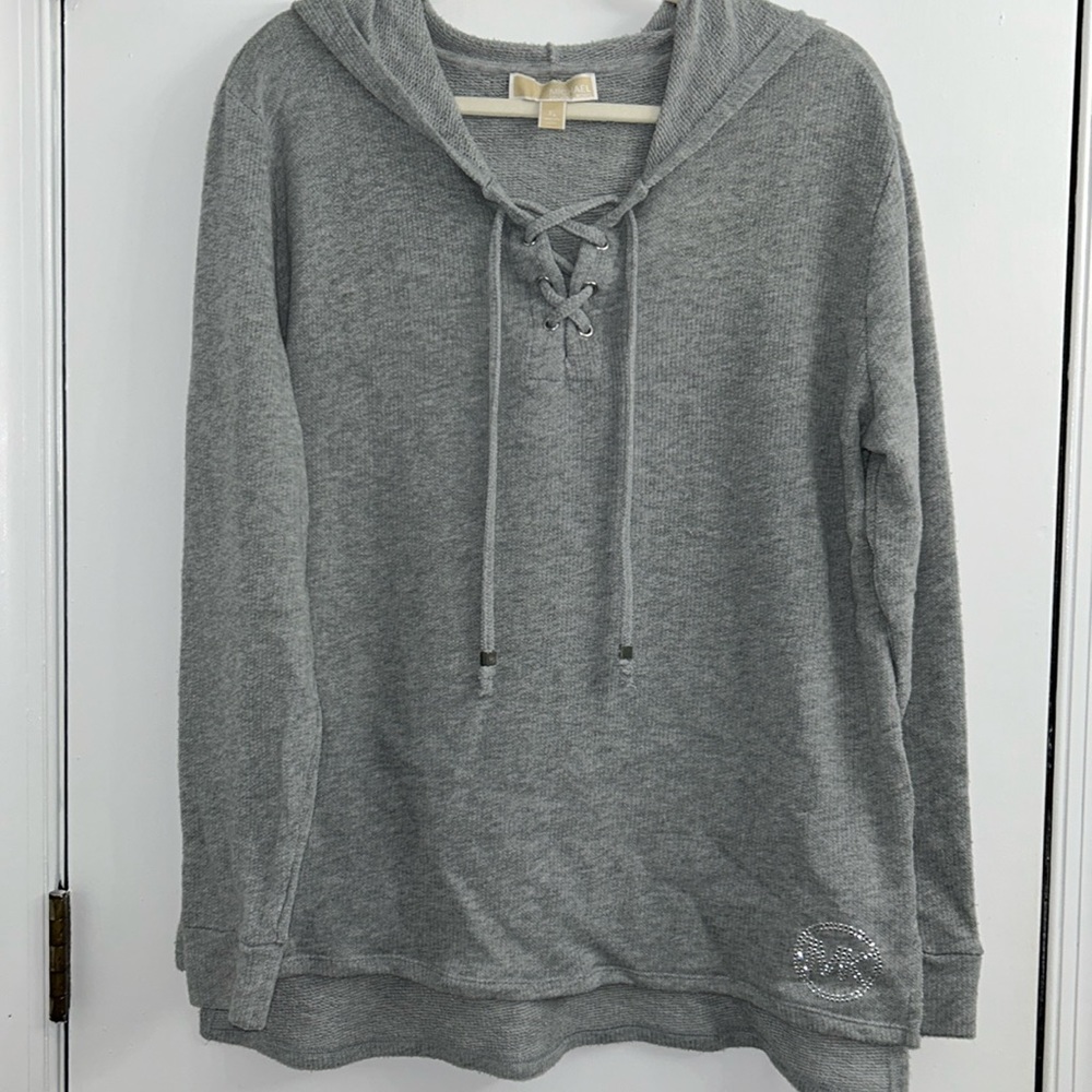 Micheal Kors women’s long sleeve hooded top - size XL